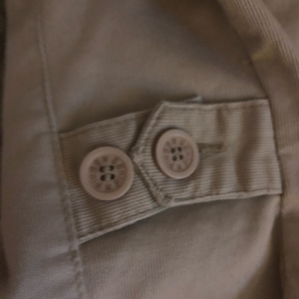 Plugg Beige Button Down Jacket - Lightweight -Vin… - image 7